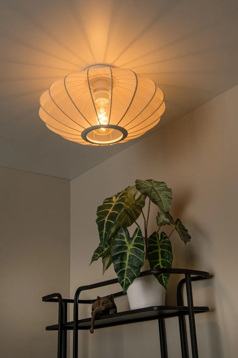 Lucide Corina Plafondlamp Ø40cm - Beige