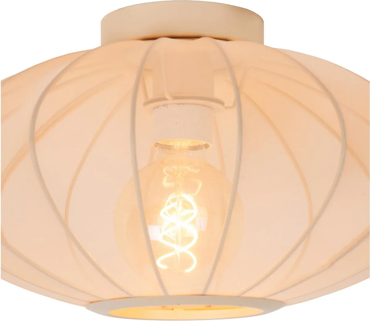 Lucide Corina Plafondlamp Ø40cm - Beige
