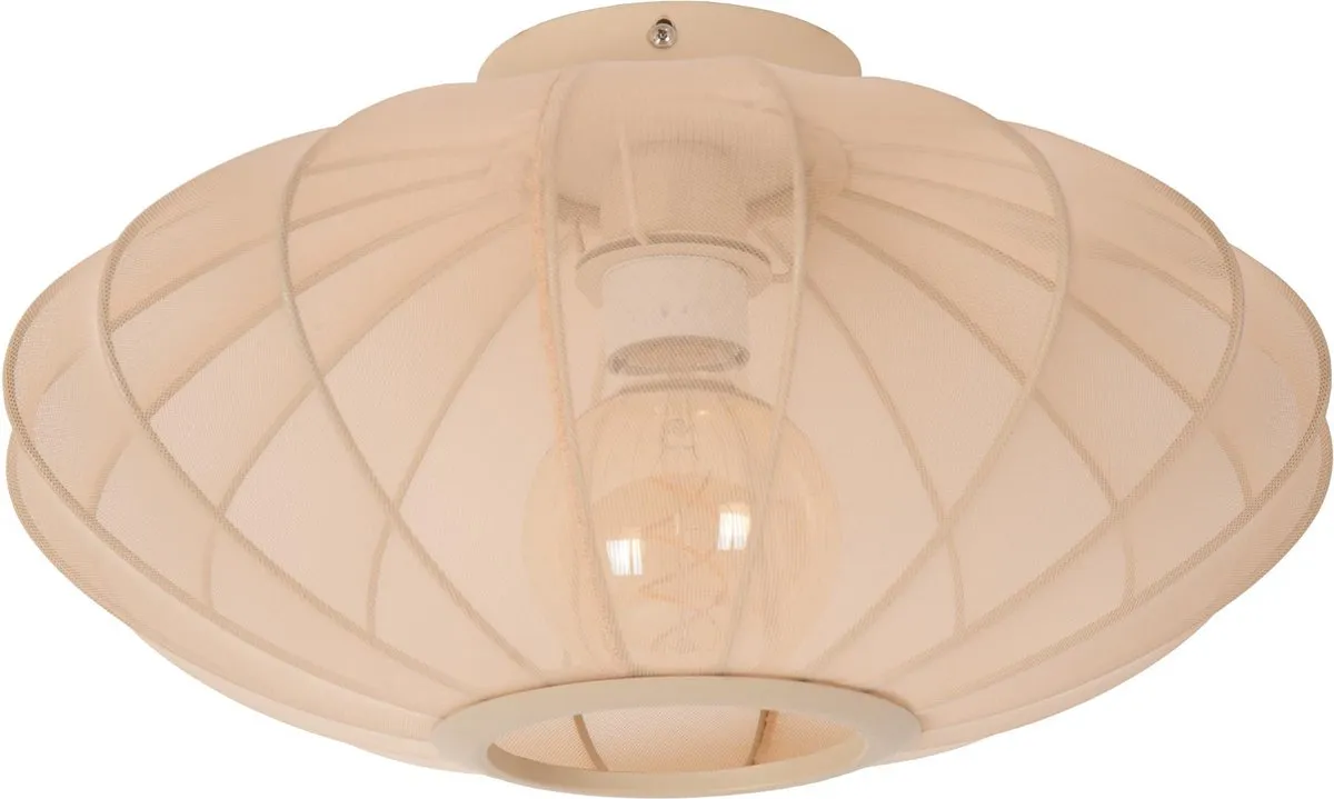 Lucide Corina Plafondlamp Ø40cm - Beige
