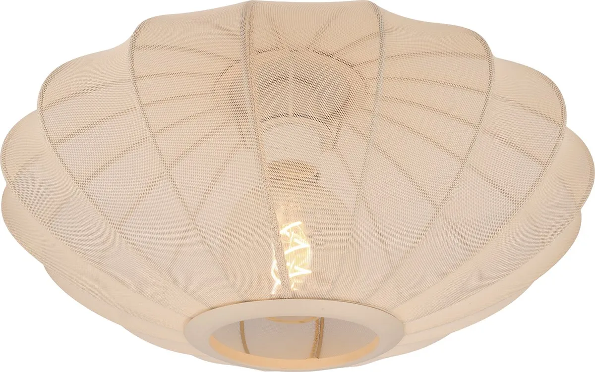 Lucide Corina Plafondlamp Ø40cm - Beige