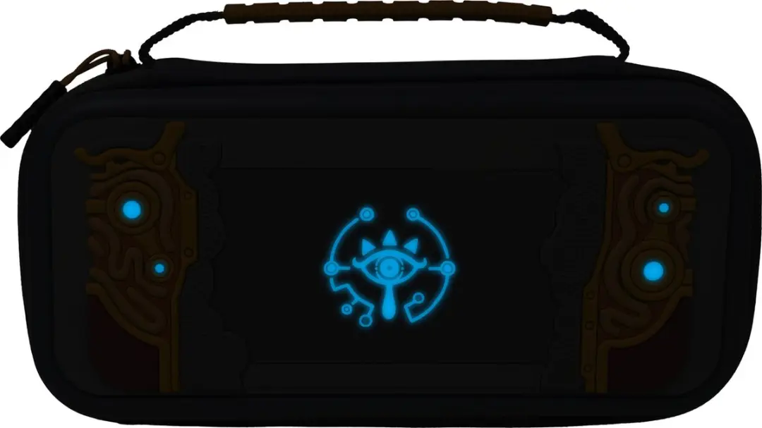 PDP Gaming Switch Travel Case Plus Purah Pad Glow in the Dark - Nintendo Switch