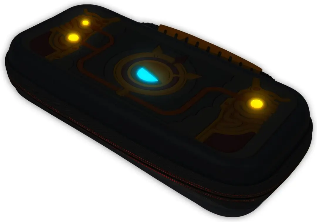 PDP Gaming Switch Travel Case Plus Purah Pad Glow in the Dark - Nintendo Switch