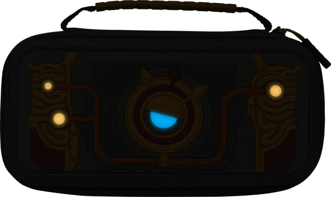 PDP Gaming Switch Travel Case Plus Purah Pad Glow in the Dark - Nintendo Switch