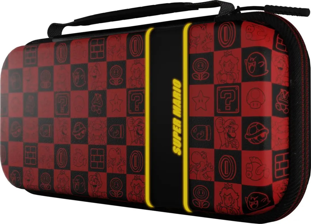 PDP Gaming Switch Travel Case Plus 500-224-SPIG - Rood/Zwart