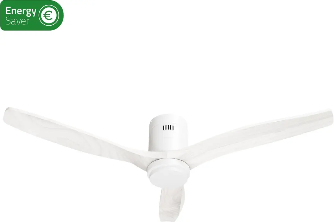 Hombli Slimme Plafondventilator Ø132cm - Wit - 6 standen