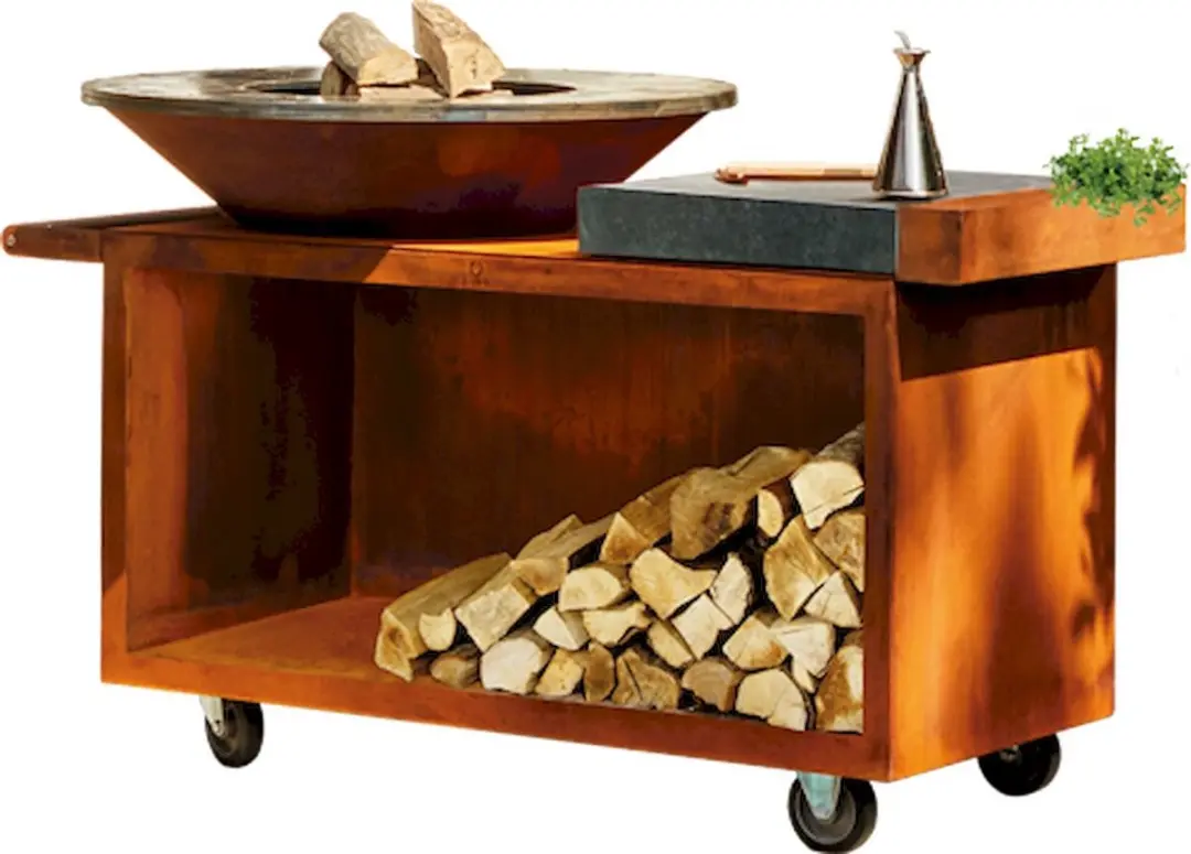 Ofyr 100 Island Corten PRO Keramiek Blad