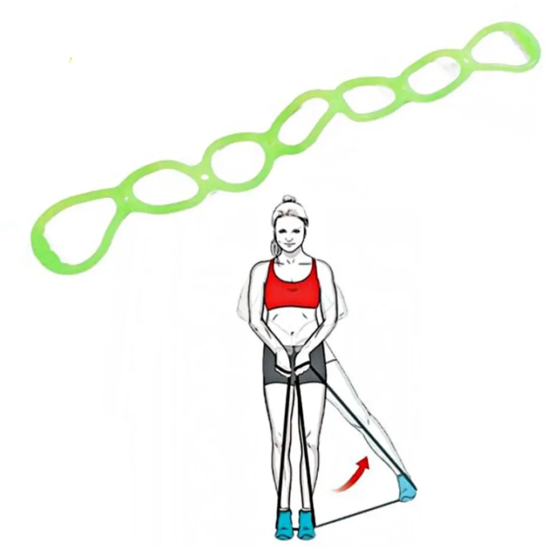 Muscle Power Multi Elastiek Groen