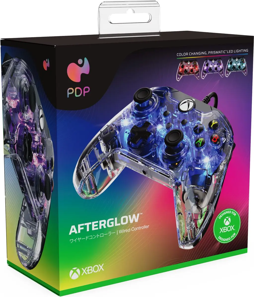PDP Afterglow Xbox Controller Transparant - 049-005-EU