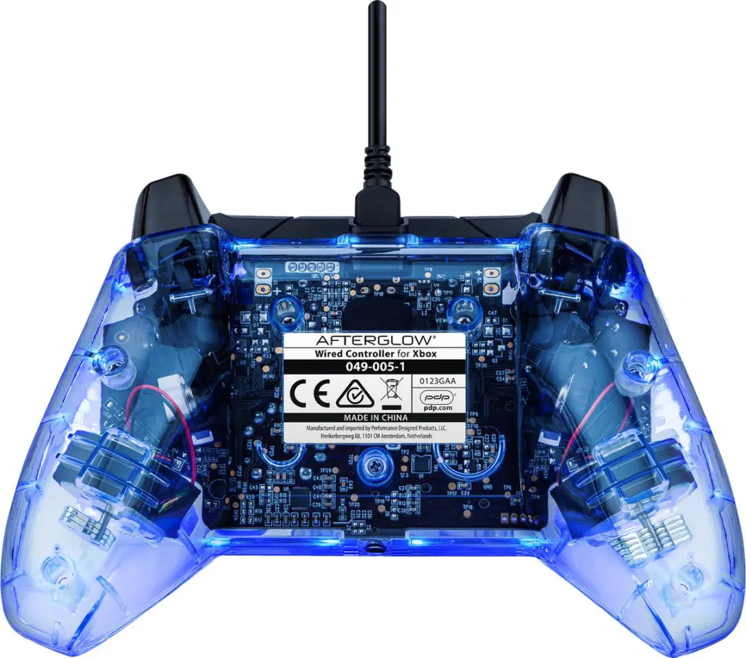 PDP Afterglow Xbox Controller Transparant - 049-005-EU - afbeelding 6 van 6