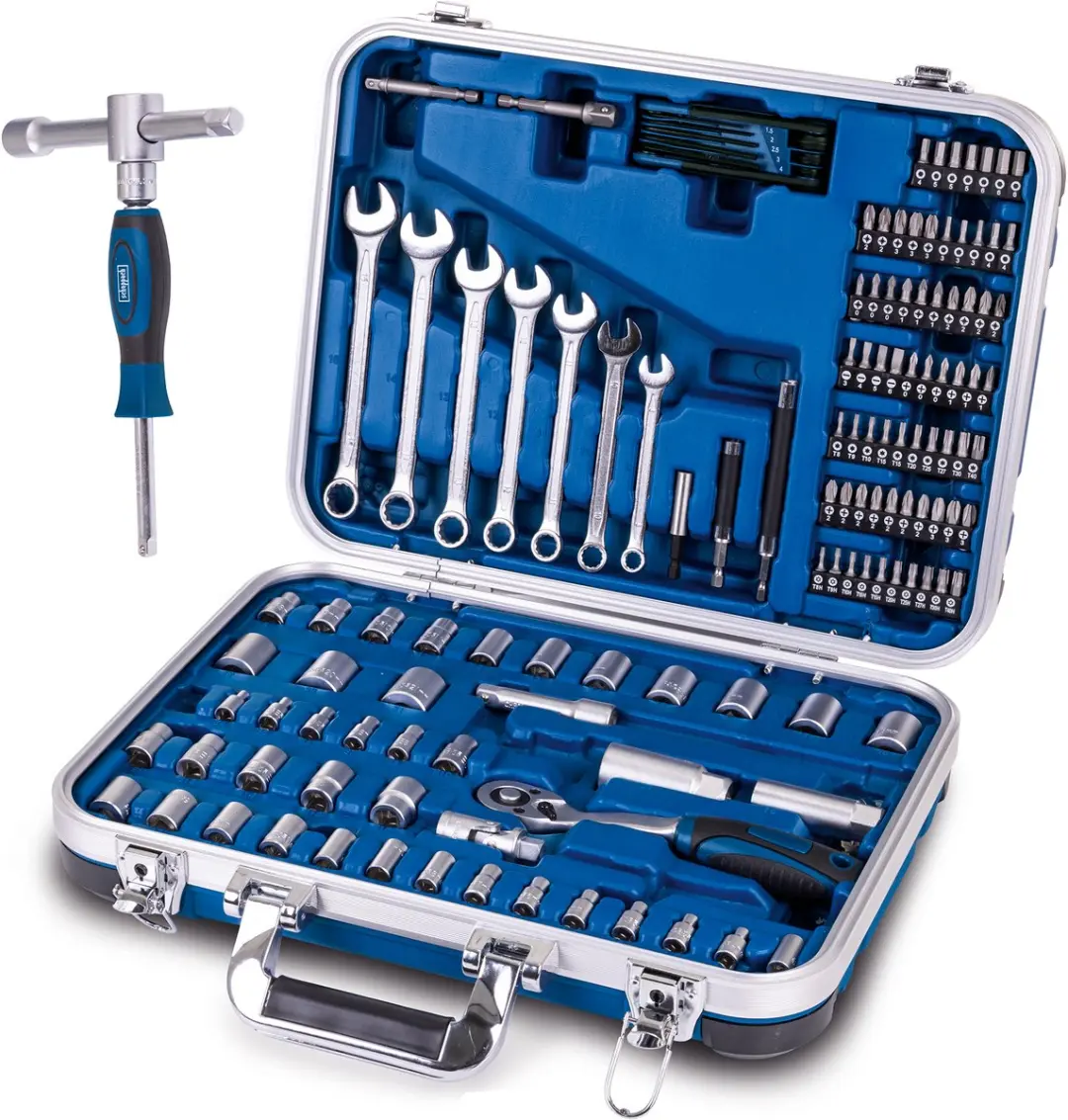Scheppach Gereedschapskoffer TB170 135-delig - Blauw