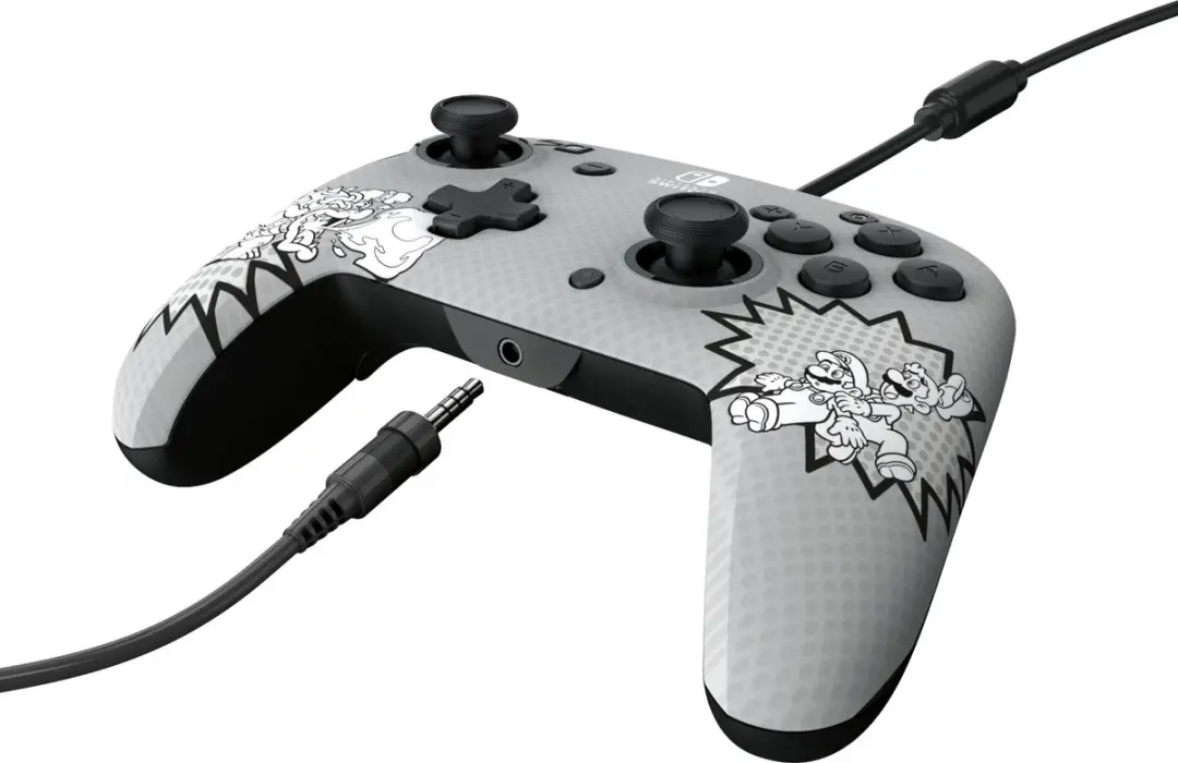 PDP Rematch Glow Gaming Controller 500-134-COMIC - Grijs