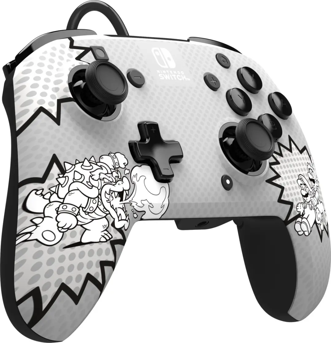 PDP Rematch Glow Gaming Controller 500-134-COMIC - Grijs