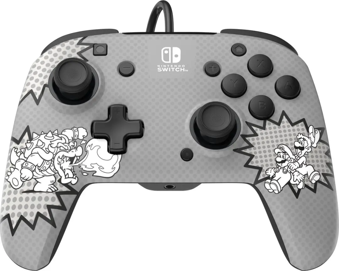PDP Rematch Glow Gaming Controller 500-134-COMIC - Grijs