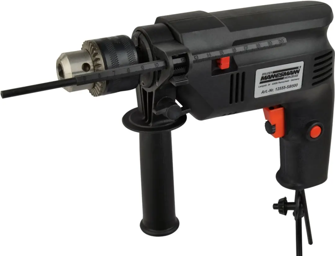 Brüder Mannesmann 16444 Elektrisch Gereedschapkoffer - Klopboormachine/Decoupeerzaag/Vlakschuurmachine/Haakse Slijper