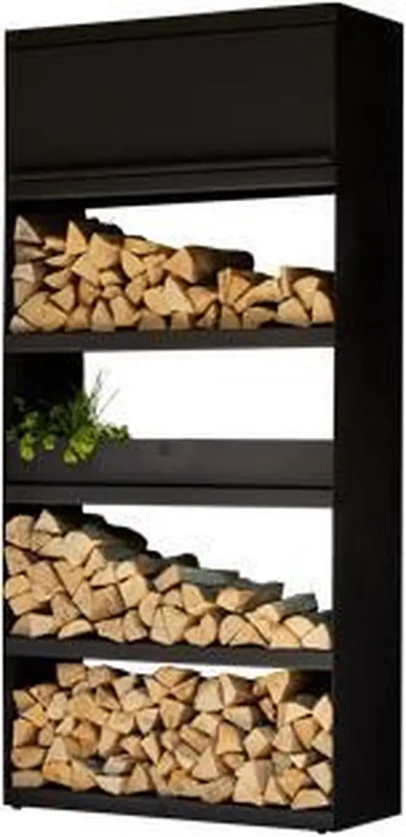 Ofyr Wood Storage Black 100 - Zwart - afbeelding 6 van 6