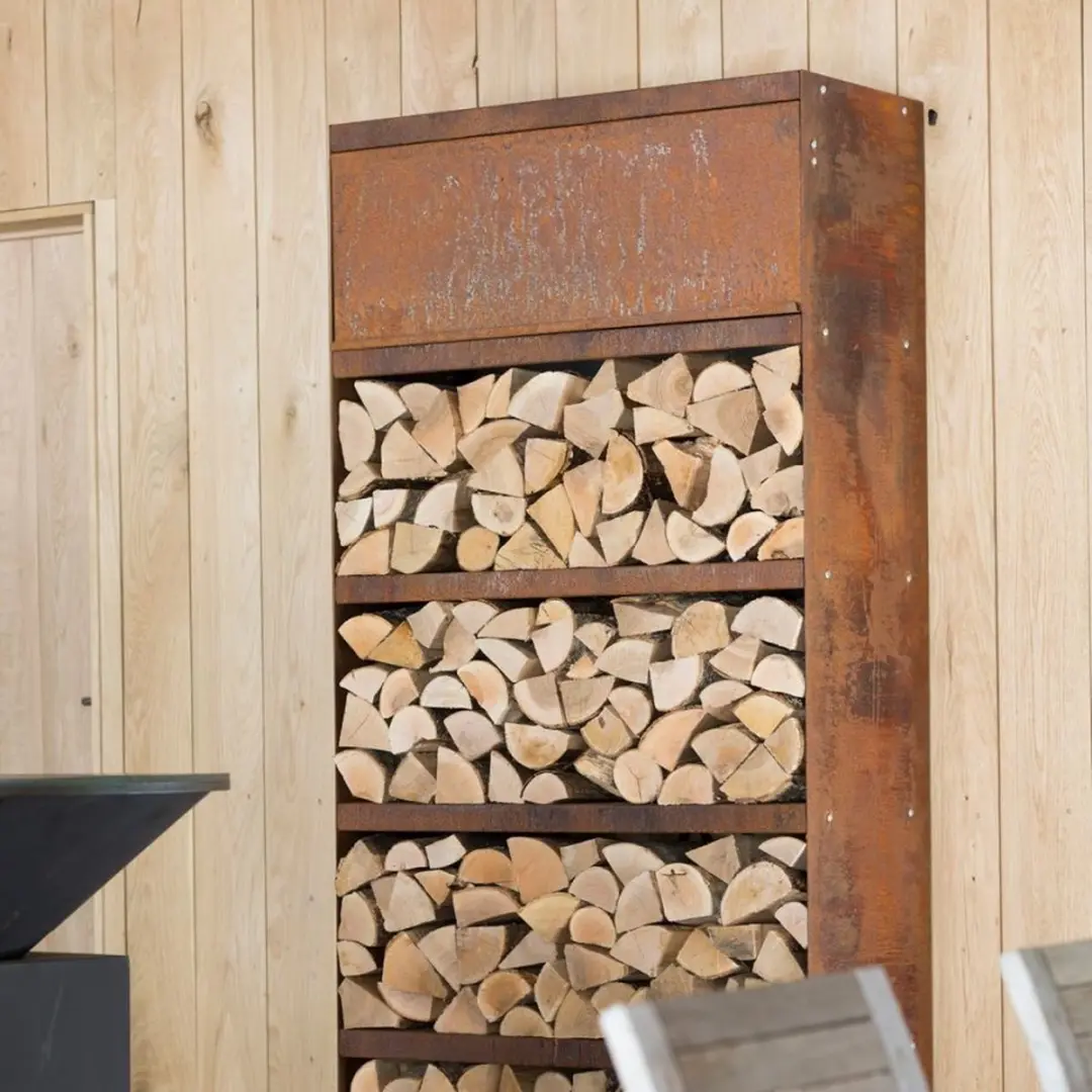 Ofyr Wood Storage 100 Staal