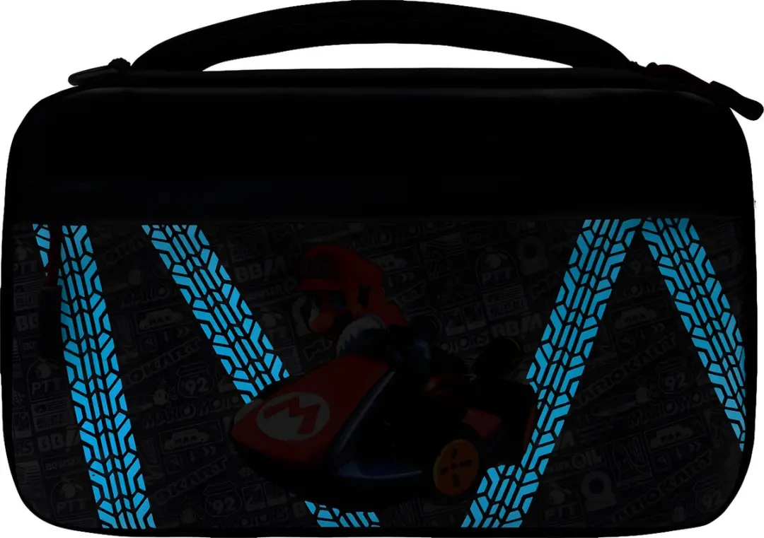 PDP Gaming Messenger Case Mario Kart Drift - Nintendo Switch - Glow in the Dark