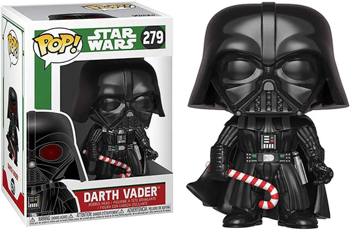 Funko Pop Star Wars Holiday Darth Vader FUN33884 - 8,4 cm - Multi - afbeelding 6 van 6