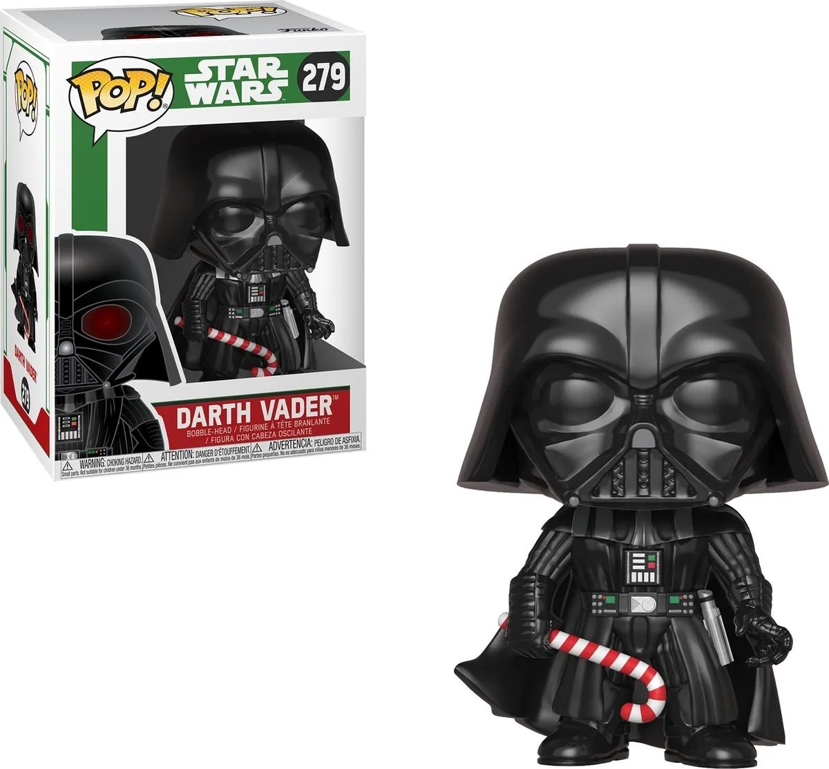 Funko Pop Star Wars Holiday Darth Vader FUN33884 - 8,4 cm - Multi