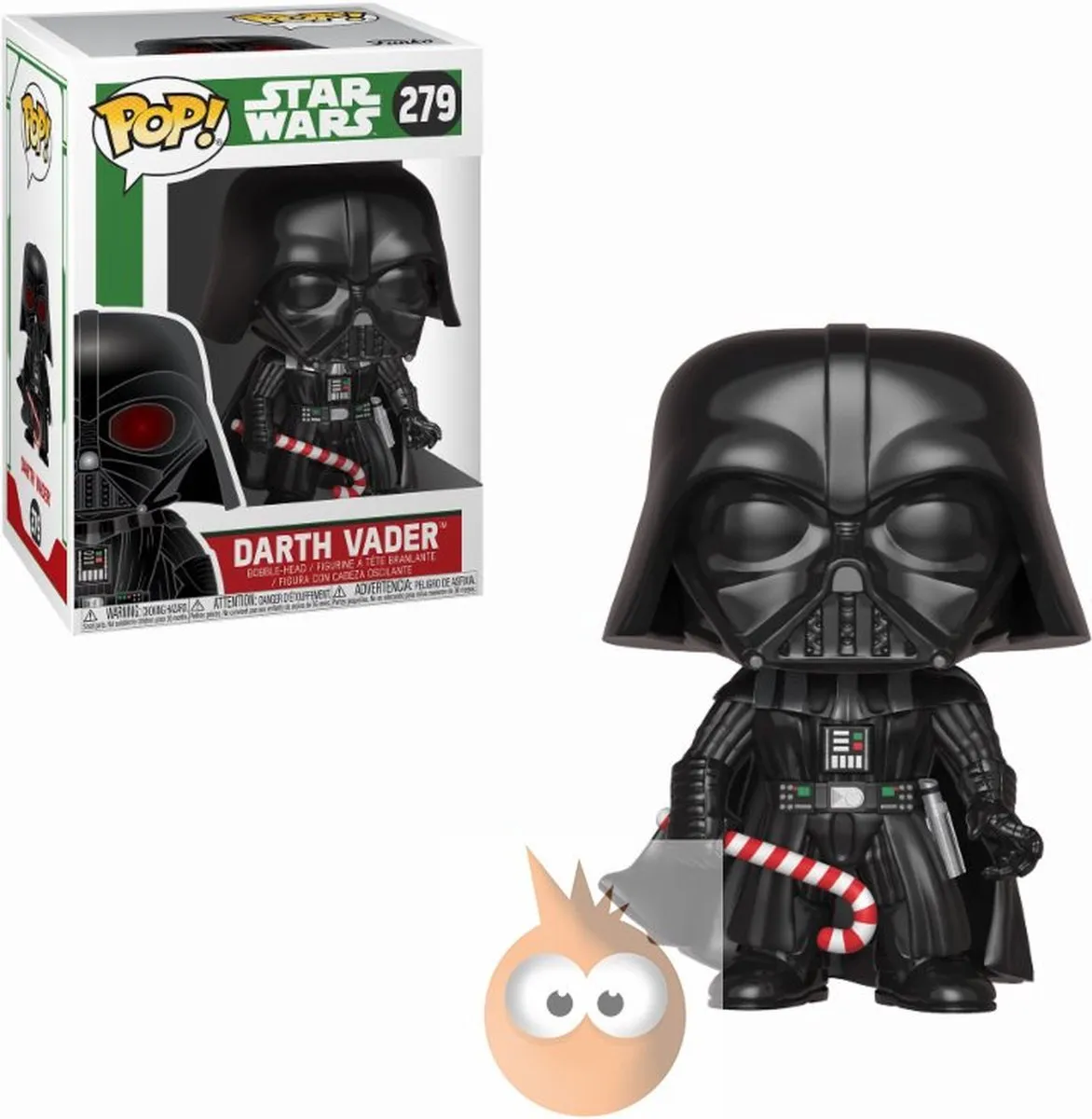 Funko Pop Star Wars Holiday Darth Vader FUN33884 - 8,4 cm - Multi