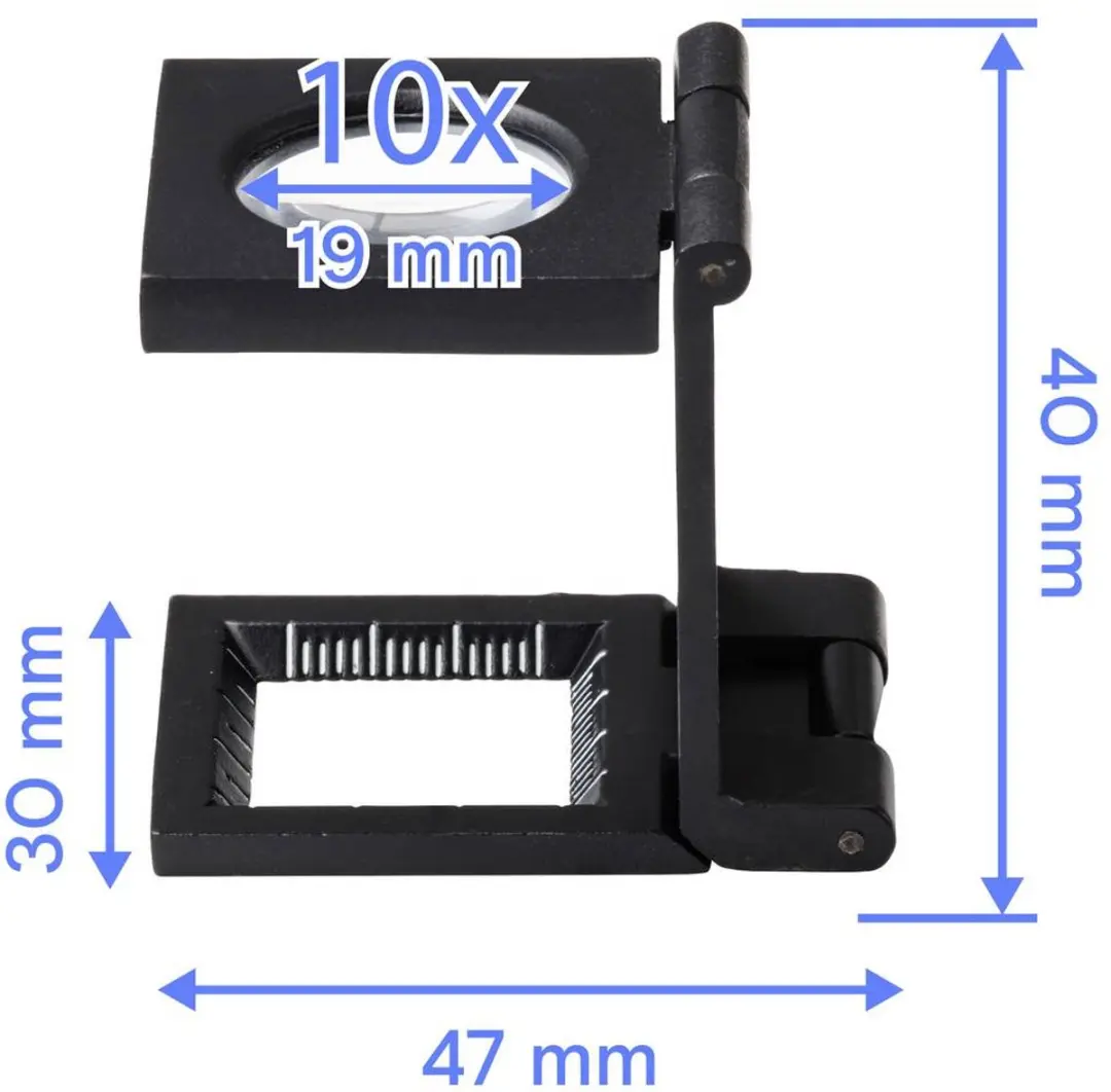 TOOLCRAFT TO-10182522 Dradenteller 10x - Ø19mm