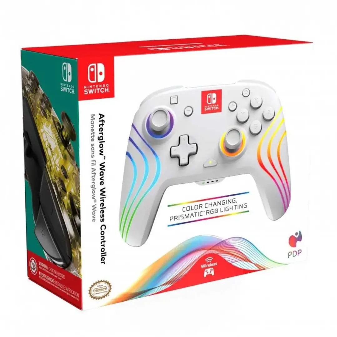 PDP Afterglow Wave Lila Gamepad