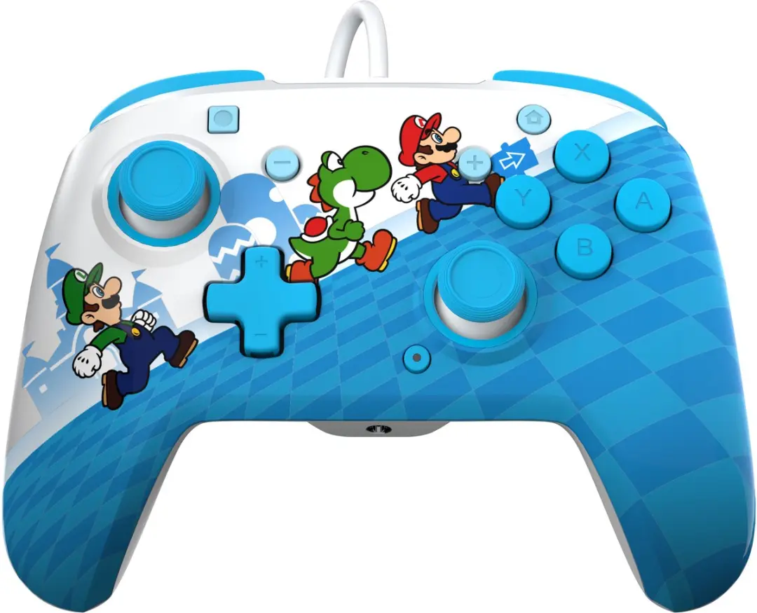 PDP Rematch Glow Gaming Controller Mario Escape - 21 Knoppen - 500-134-MRES