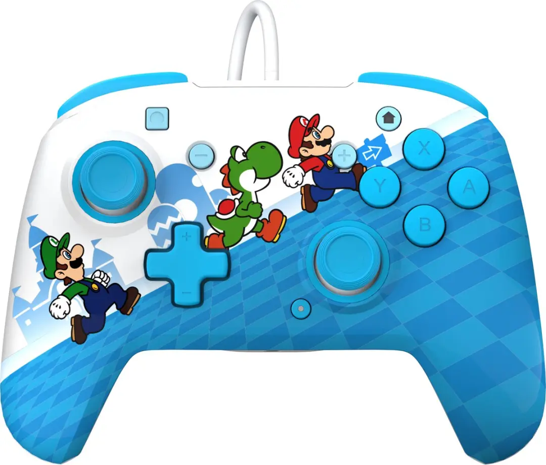 PDP Rematch Glow Gaming Controller Mario Escape