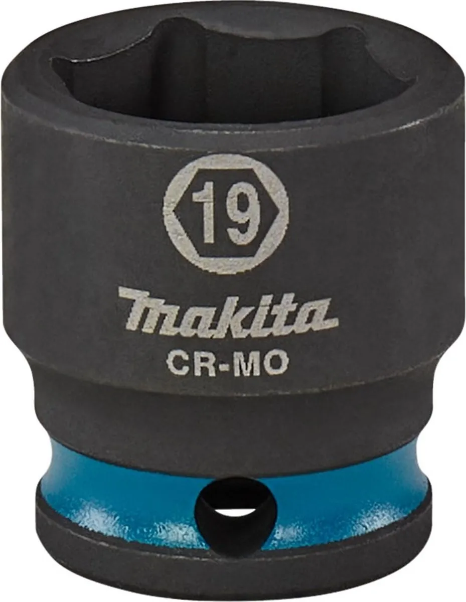 Makita E-16003 Krachtdop 19mm - Zwart - afbeelding 2 van 2