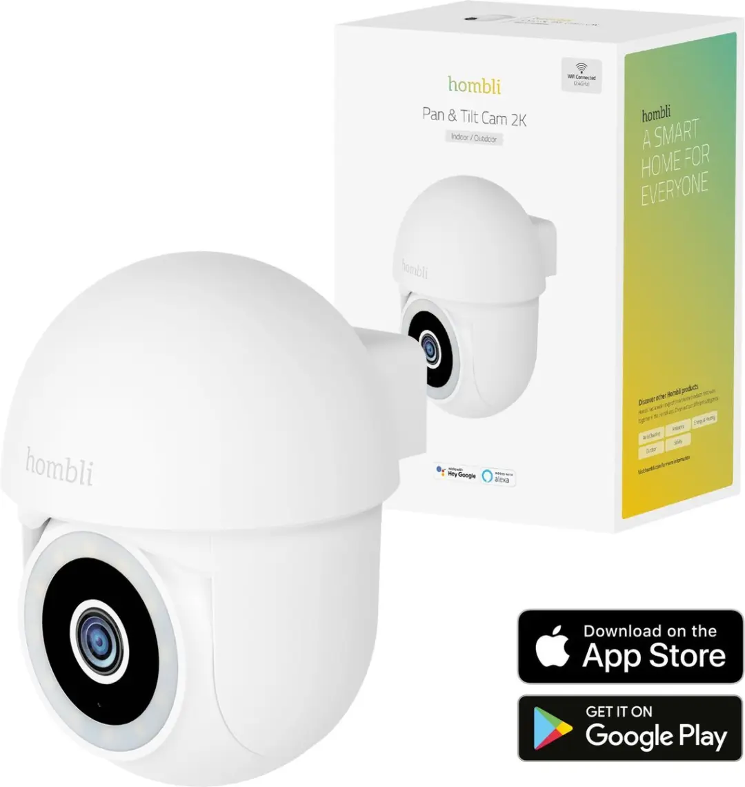 Hombli 2K Pan & Tilt HBPT-0109 Beveiligingscamera