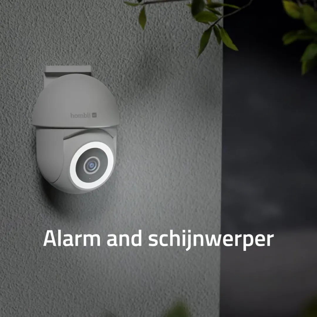 Hombli 4K Pan & Tilt HBPT-0209 Beveiligingscamera - Wit