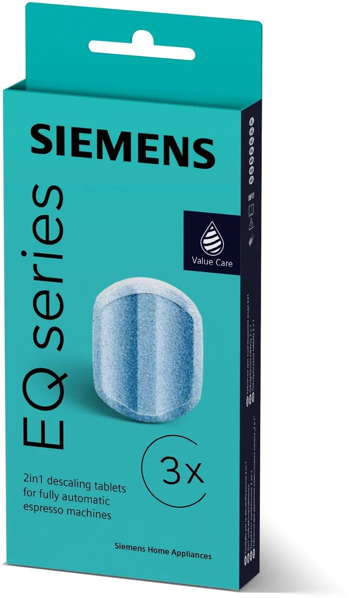 Siemens EQ Ontkalkingstabletten 3x36g