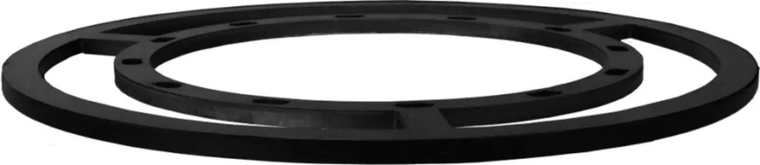 Ofyr Braziliaanse Grill Ring 100 - Staal Zwart