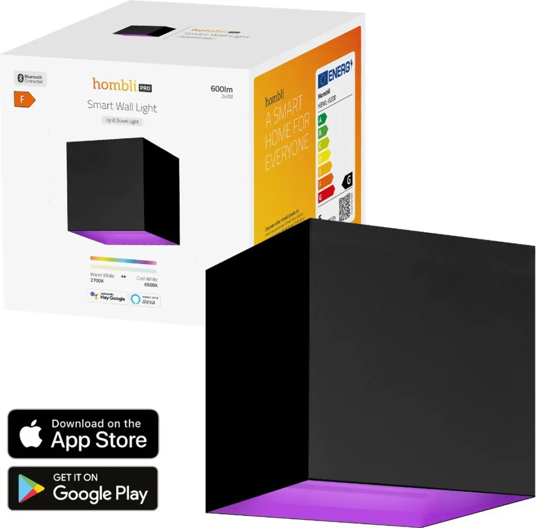 Hombli Muurlamp LED Wandlamp 2 Lichtpunten