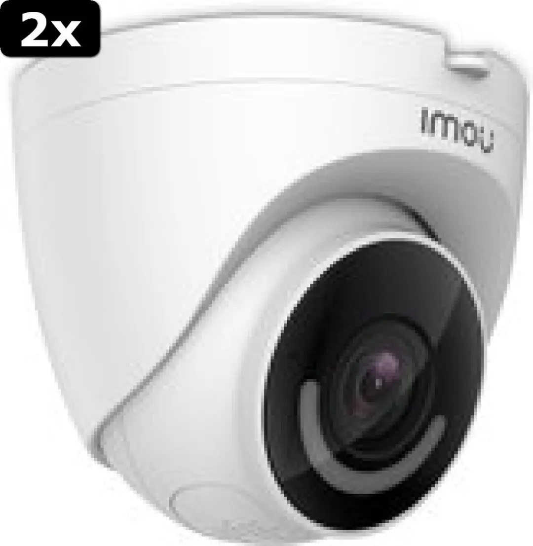 Imou Turret IPC-T26EP-0280B-imou IP-camera - Full HD 1080p - Wit/Zwart