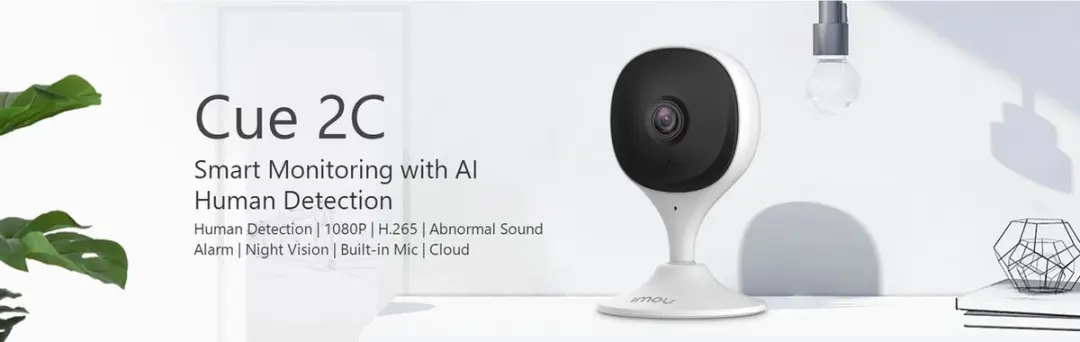 Imou Cue 2C Beveiligingscamera - 1080P - Wit - afbeelding 5 van 5