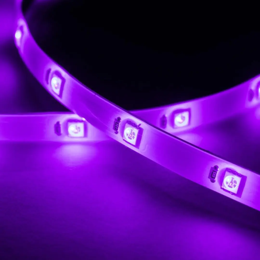 Hombli Smart LED Strip RGB 5m - Wit & Kleur - App/Stem - Wifi