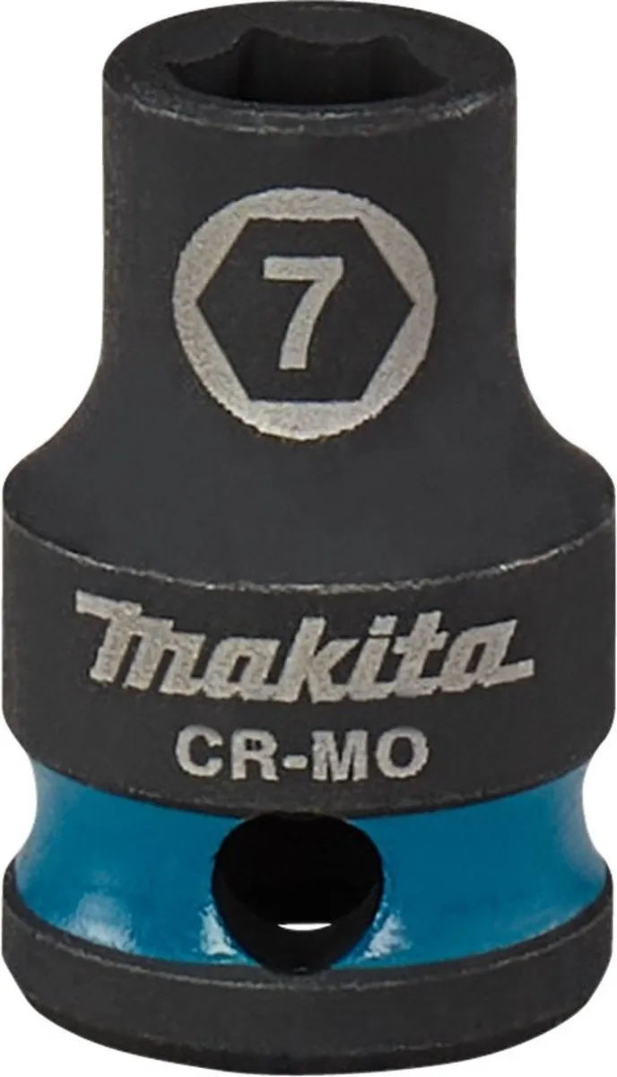 Makita E-15883 Impact Krachtdop 7mm - Teal/Zwart - afbeelding 2 van 2