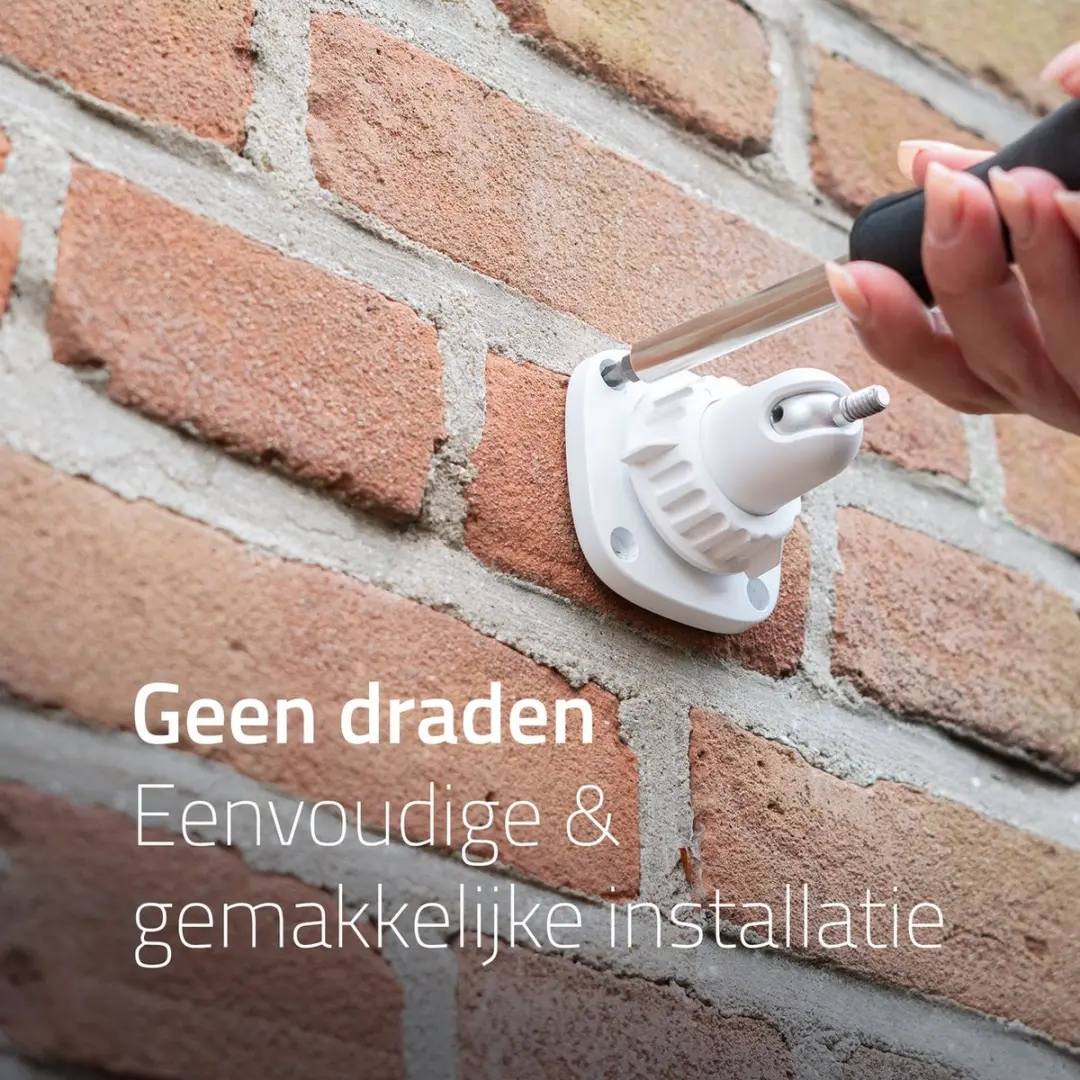 Hombli Solar Cam 2K HBZC-0100 Beveiligingscamera - Zwart