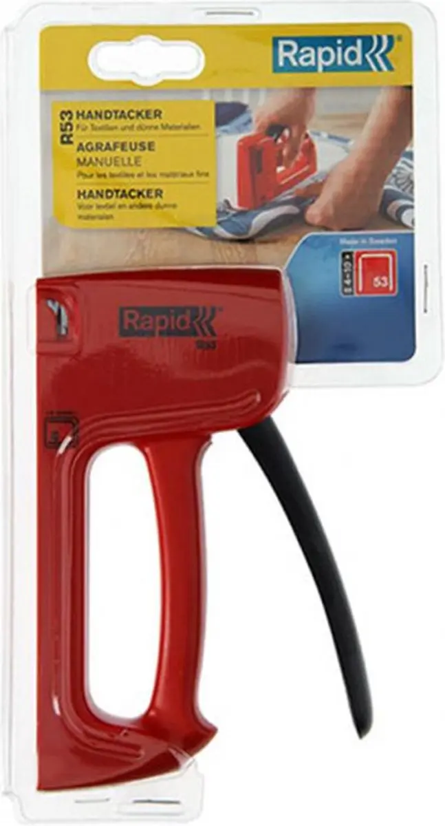 Rapid R53 Handtacker 20443850 - Rood