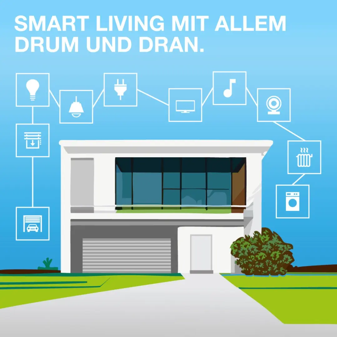 Osram SMART+ Wifi Camera Round Buitenlamp - Warm wit 3000K - Donkergrijs