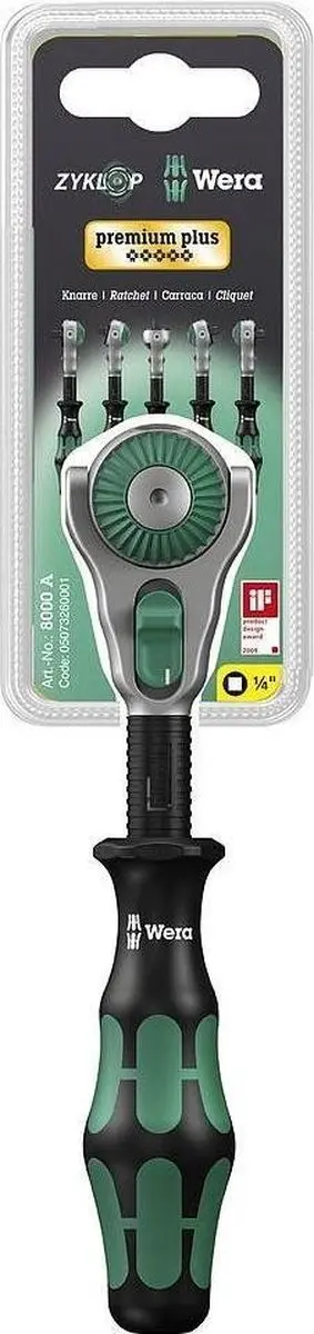 Wera 073261 Zyklop-ratel 199mm
