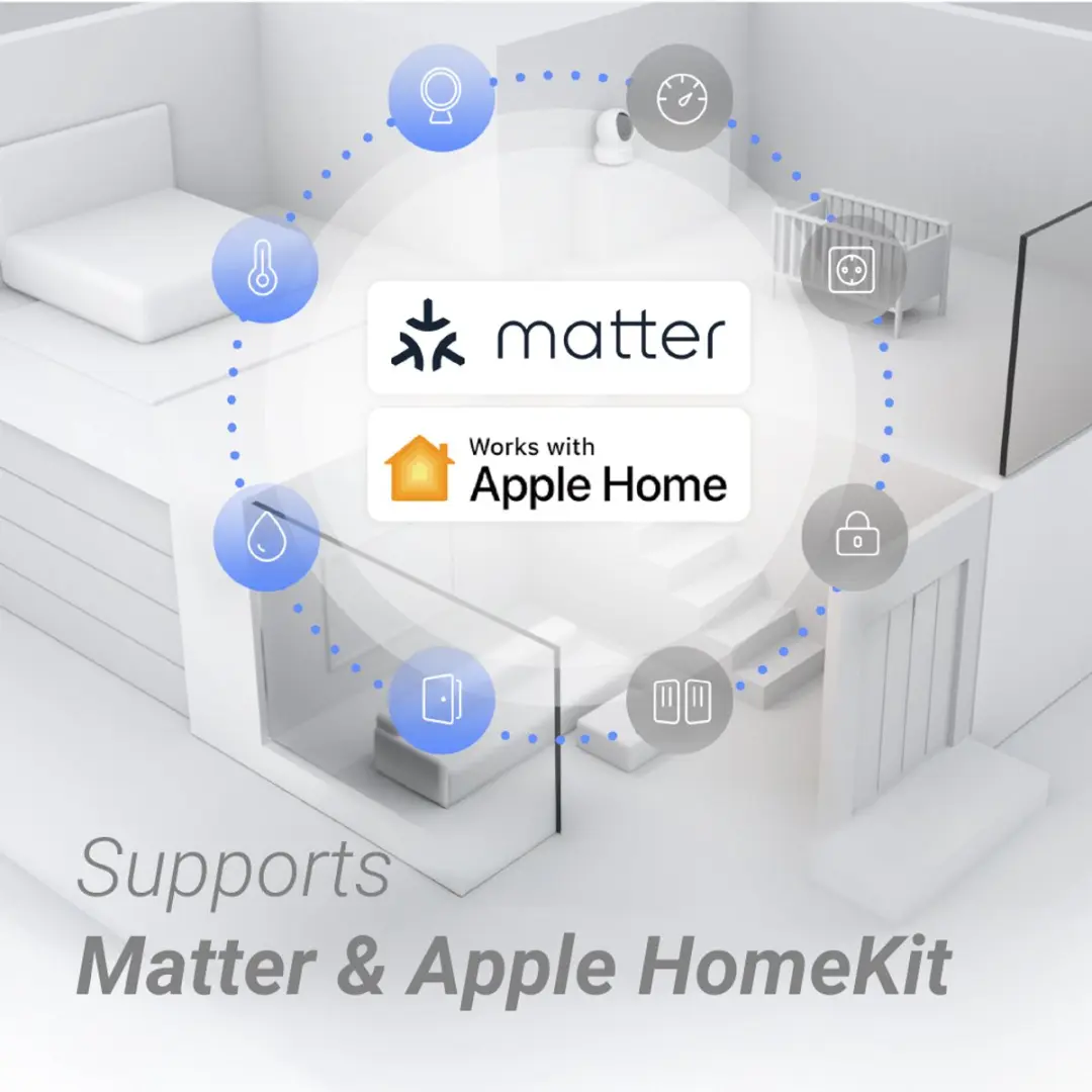 EZVIZ CS-TK4-R200-EU Sensor Kit - Beweging & Deur/Raam - Matter & Apple HomeKit - Wit - afbeelding 3 van 6