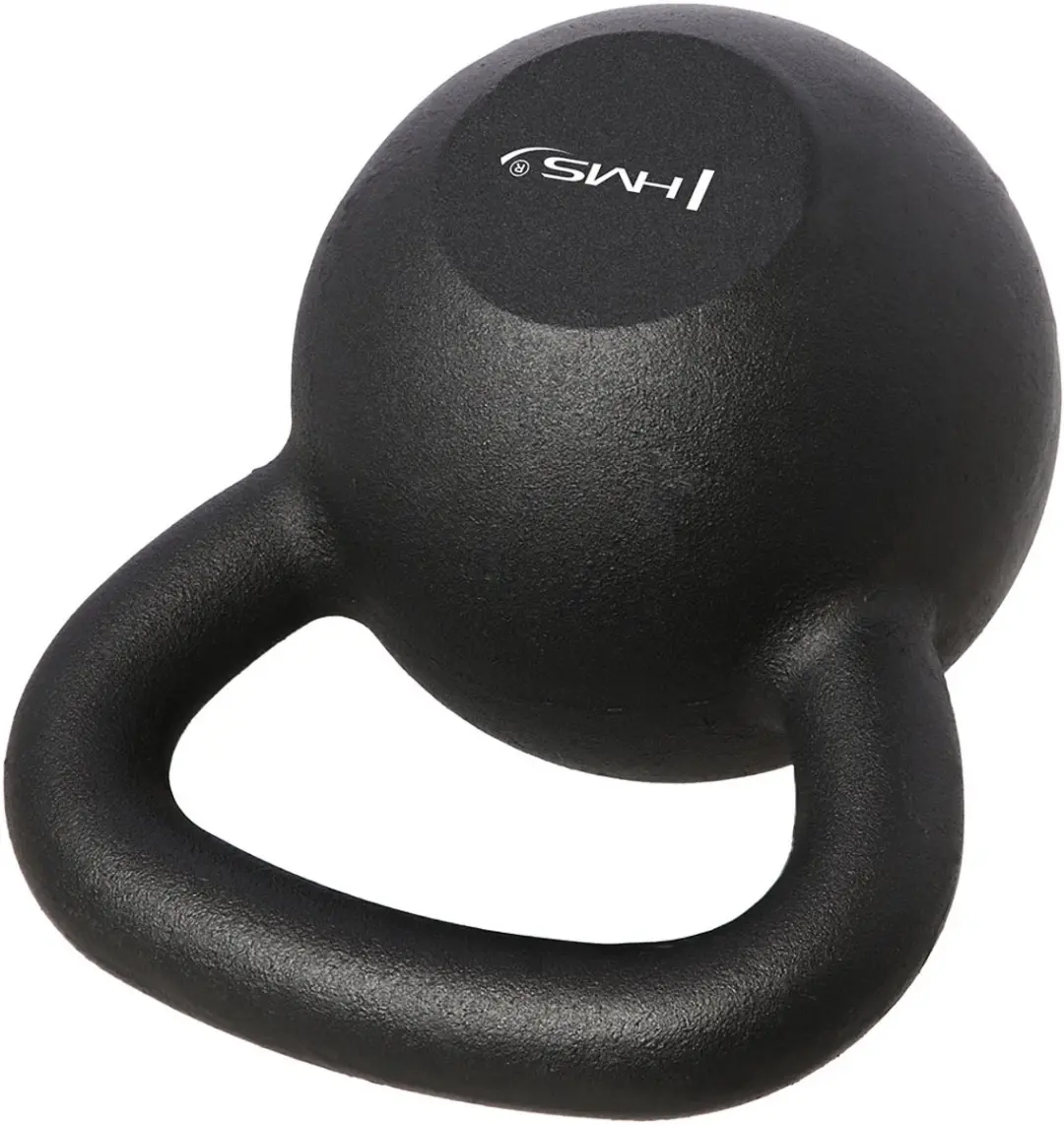 HMS Kettlebell Gietijzer 24 kg - Zwart
