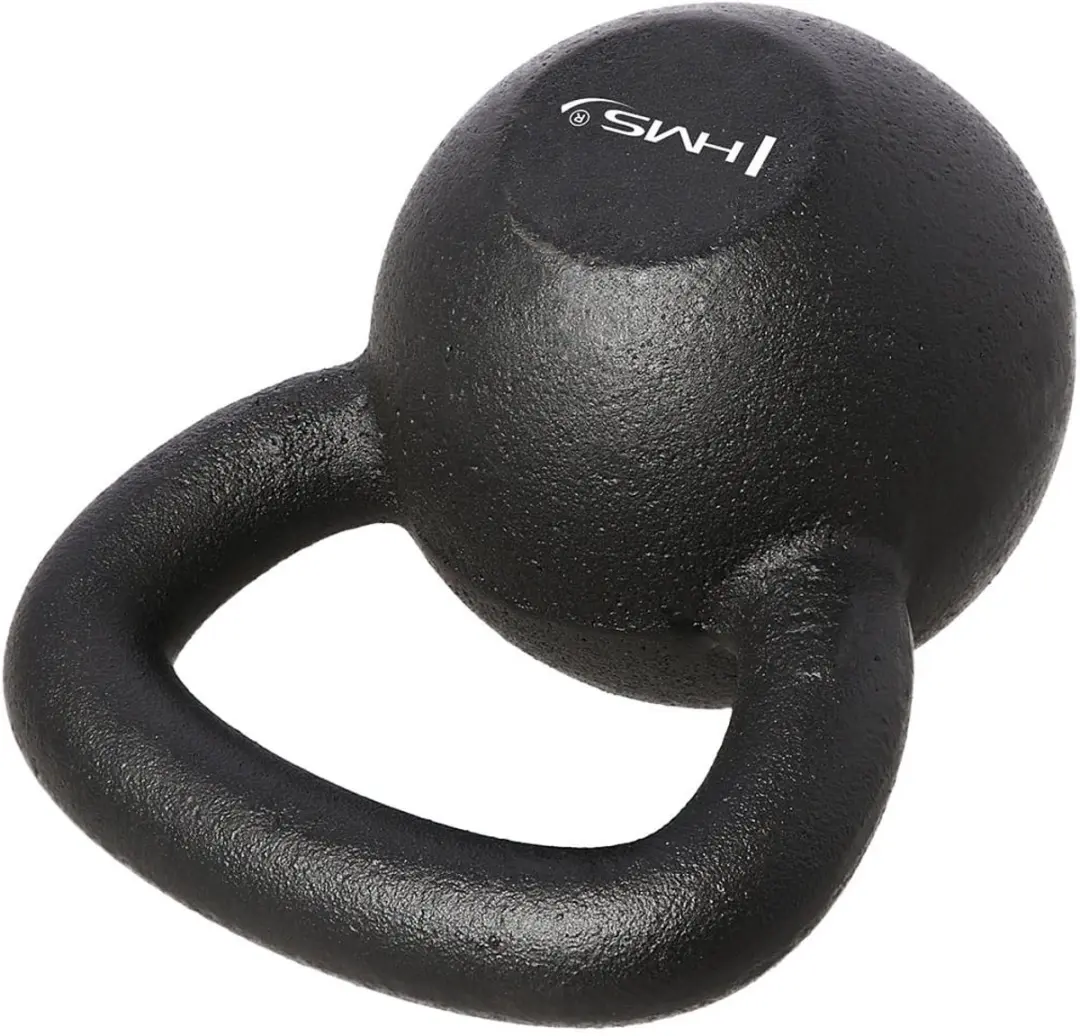HMS Kettlebell Gietijzer 24 kg - Zwart