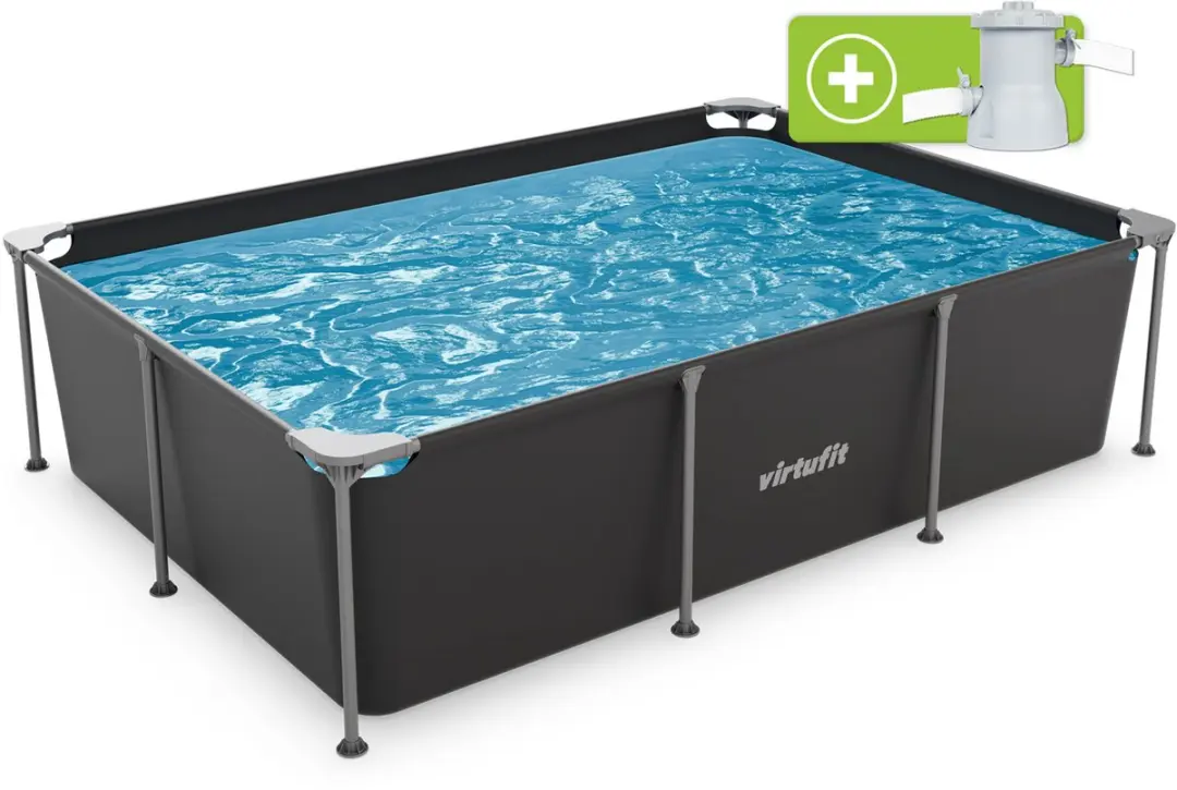 VirtuFit Rechthoekig Zwembad VF13004