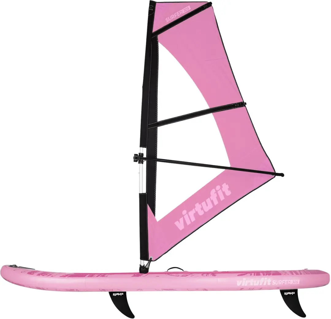 Virtufit Surfer Opblaasbaar SUP Board 305cm - Roze - afbeelding 6 van 6
