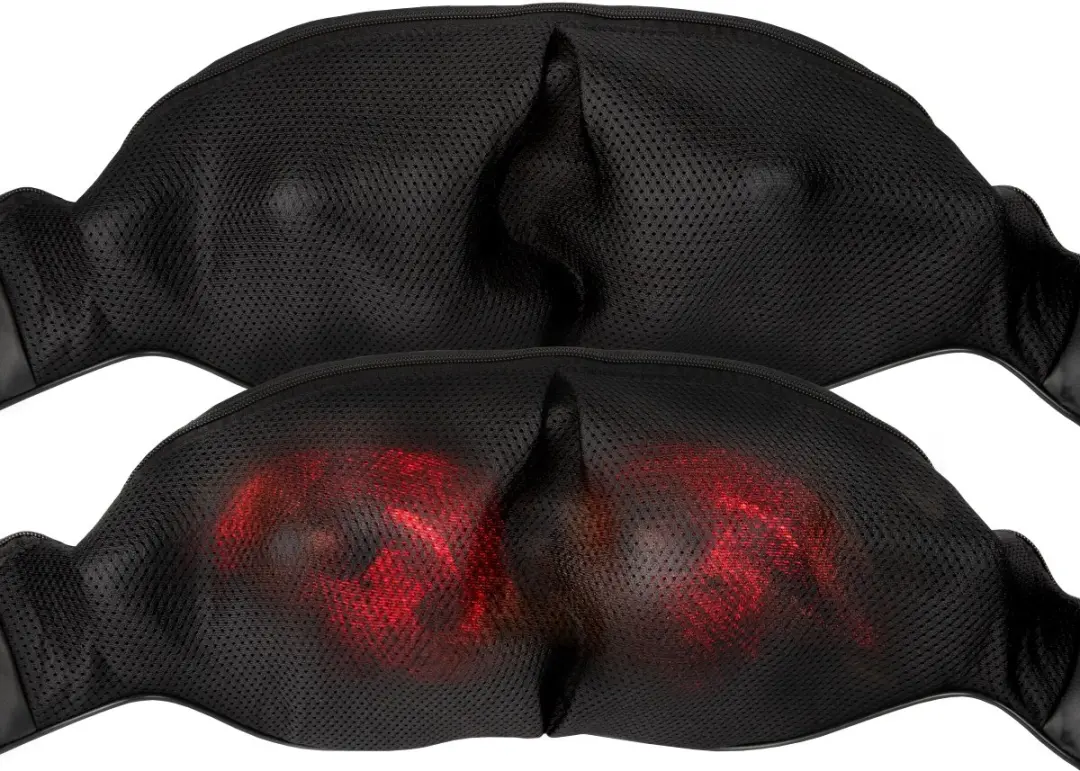 VirtuFit Draadloos Nekmassagekussen Pro Shiatsu - Zwart/Grijs - afbeelding 6 van 6