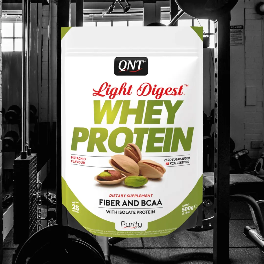 QNT Light Digest Whey Protein Pistache 500g