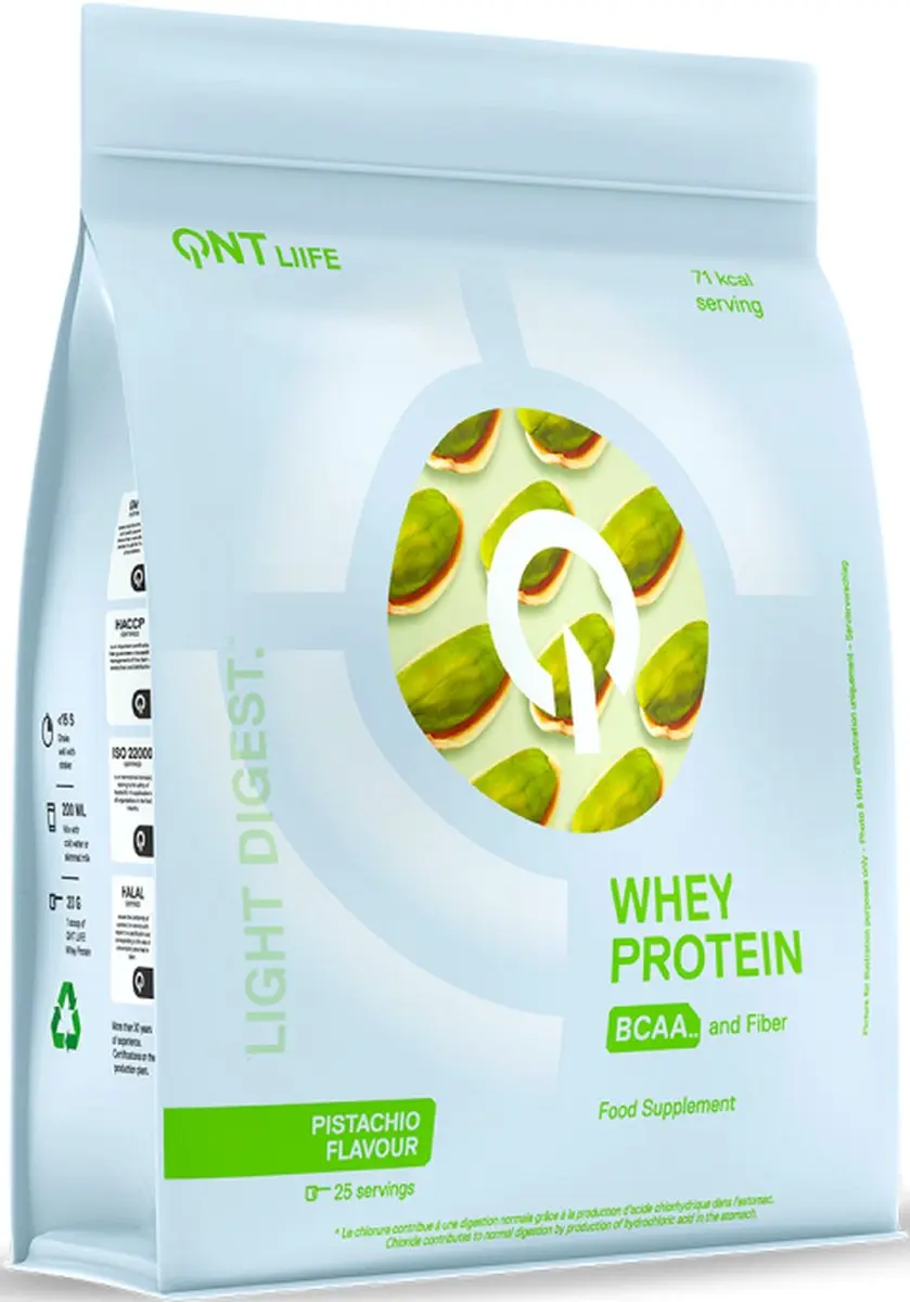 QNT Light Digest Whey Protein Pistache 500g